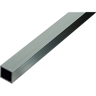 Afbeelding van Alberts 470128 vierkante buis aluminium, naturel 1000 x 40 mm