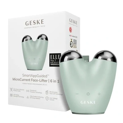 Afbeelding van GESKE SmartAppGuided™ MicroCurrent Face Lifter 6 op 1 Gezichtslifting Tools voor huidverzorging Facelift Anti aging apparaat tegen rimpels