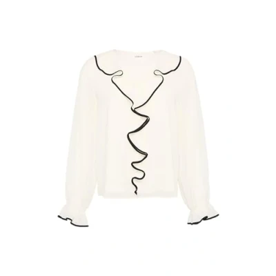Afbeelding van s.Oliver BLACK LABEL blouse wit