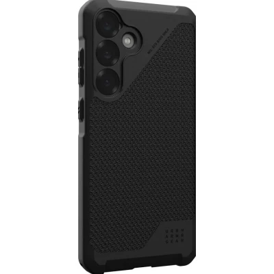 Afbeelding van Samsung Galaxy S25 Plus MagSafe Hoesje Siliconen en TPU (zacht) UAG Softcase/Backcover Zwart Telefoonhoesje Shockproof/Valbescherming