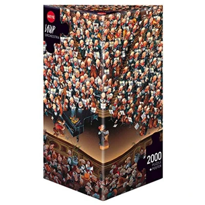 Afbeelding van Orchestra, Loup Legpuzzel 2000 Stukjes