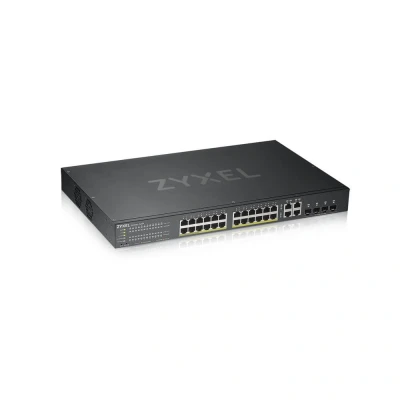 Afbeelding van ZyXEL GS1920 24HPV2 Managed Gigabit Ethernet (10/100/1000) Zwart Power over (PoE)