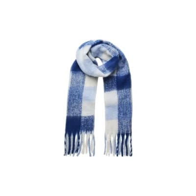Afbeelding van PIECES PCBEA Long Scarf NOOS BC wintersjaal voor dames, Hydrangea/Checks: vierkant, One Size (Fabrikant maat:ONESIZE)
