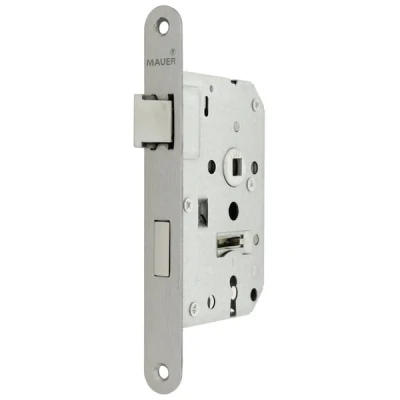 Afbeelding van MAUER 1535 Klavierslot SL56 DM50 (1266/17) RVS LS/RS (incl. Sluitplaat)