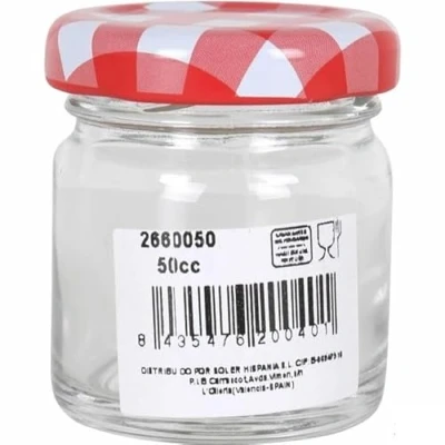 Afbeelding van Blik Mediterraneo Transparant 50 ml Glas (24 Stuks)