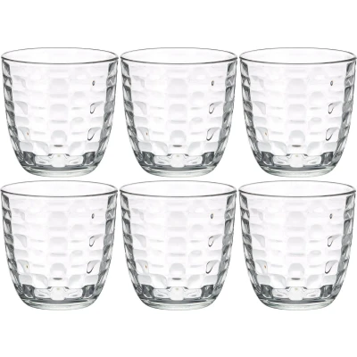 Afbeelding van Set van 12x stuks tumbler waterglazen/drinkglazen transparant 300 ml Drinkglazen