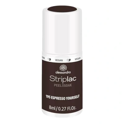 Afbeelding van Alessandro Striplac Peel or Soak 195 Espresso Yourself Gellak Beautytasting
