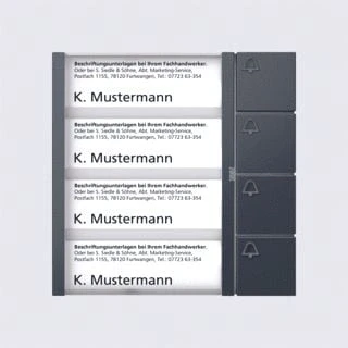 Afbeelding van Siedle btm 650 04 ag bustoetsmod 210004910 00