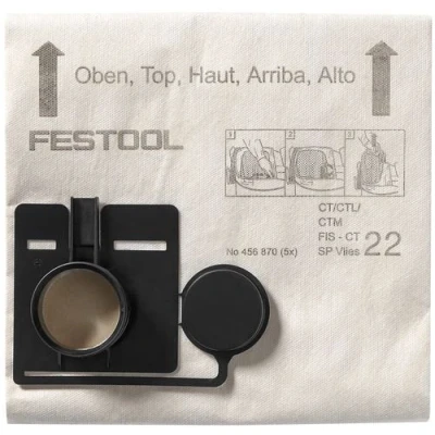 Afbeelding van Festool FIS CT 44 SP VLIES/5 Filterzak 456874