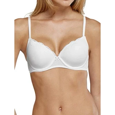 Afbeelding van Schiesser Beugel BH, Dames, Maat: 80B, Weiss