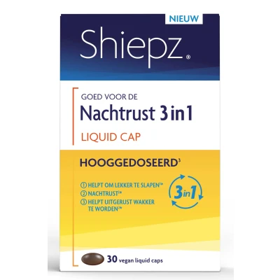 Afbeelding van Shiepz Nachtrust 3 in 1 sterk 30 tabletten