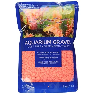 Afbeelding van Marina 12464 Oranje Decoratief Aquarium Grin, 2kg, 2,0 kg