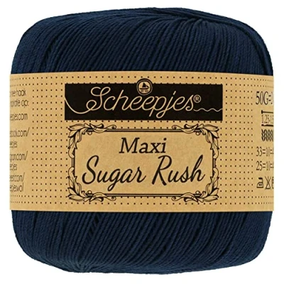 Afbeelding van Scheepjes Maxi Sugar Rush 124 Ultramarijn Garen 10x50g