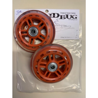 Afbeelding van JD Bug wheelset 100 mm red for original street