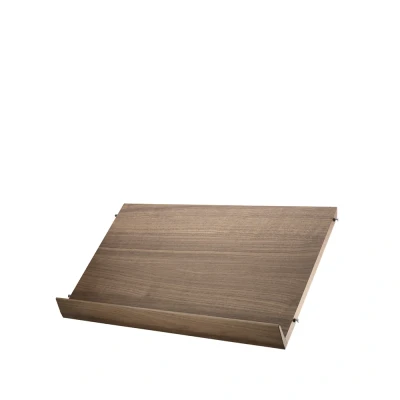 Afbeelding van String tijdschriftenrek hout walnoot, 58x30 cm