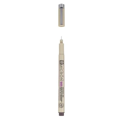 Afbeelding van Sakura Pigma Micron 005 pen bruin