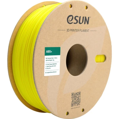 Afbeelding van eSUN 3D printer Filament ABS+ 1,75mm Geel 1kg