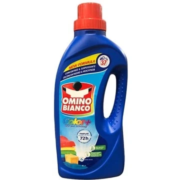 Afbeelding van Omino Bianco Color+ wasmiddel, 37 doseringen, fles van 1,48 l