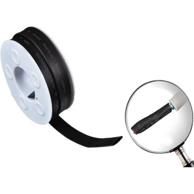 Afbeelding van Benson Krimpkous 8 mm x 3 meter Zwart