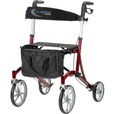 Afbeelding van Design Rollator Cruiser Rood