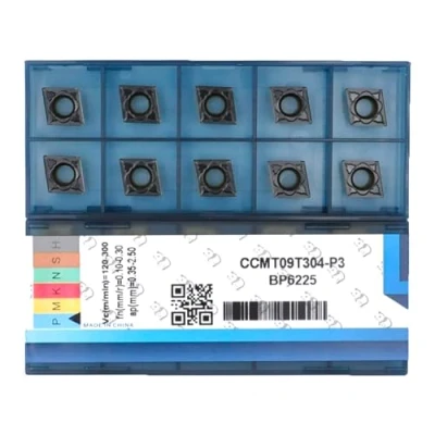 Afbeelding van CDBP CNC Carbide Inzetstukken CCMT32,51 CCMT09T304 MD voor Staal Draaien Snijgereedschap, 10 STKS