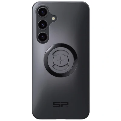 Afbeelding van Samsung Galaxy S24 Hoesje Kunststof SP Connect Backcover/Hardcase Zwart Telefoonhoesje