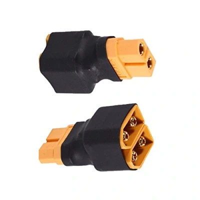 Afbeelding van Boladge 2 stuks XT60 parallelle stekker, 1 bus naar mannelijk adapter voor RC Lipo accu&#039;s