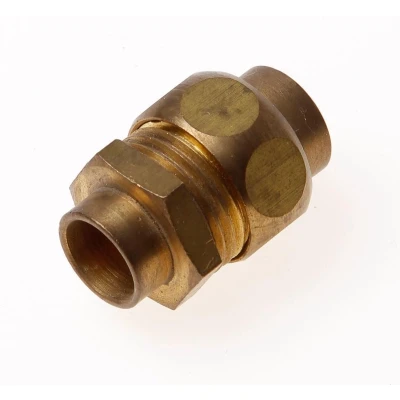 Afbeelding van DPS Koppeling 3 delig conisch dichtend 2x kap 12 x 12mm