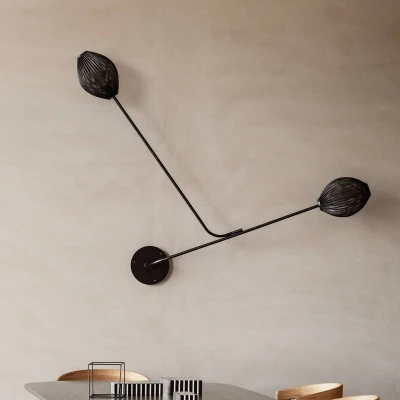Afbeelding van Gubi Satellite Wandlamp Zwart