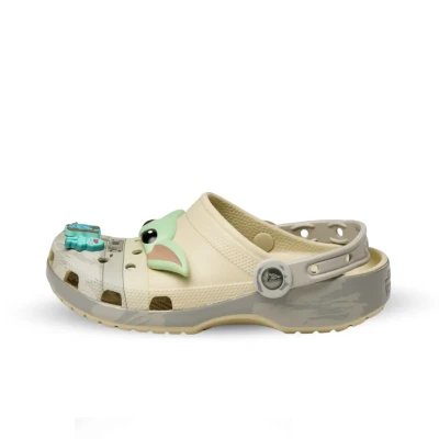 Afbeelding van Crocs Star Wars Grogu Classic Clog 43 44 Eu Bone
