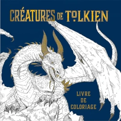Afbeelding van Créatures de Tolkien Livre Coloriage Hachette Heroes Kleurboek voor volwassenen