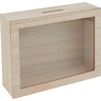 Afbeelding van VBS Spaarpot met kijkvenster 20 cm x 15 6