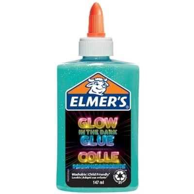 Afbeelding van Kinderlijm Elmers glow in the dark blauw