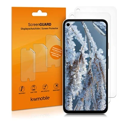 Afbeelding van kwmobile 3x screenprotectors geschikt voor Google Pixel 4a beschermende folie smartphone
