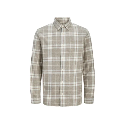 Afbeelding van Jack &amp; Jones Premium Regular FIT Overhemd, Heren, Maat: Small, Moonstruck