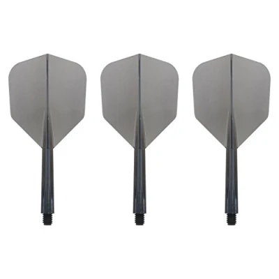 Afbeelding van Condor Zero Stress Flight System Small Clear Black Dart Flights