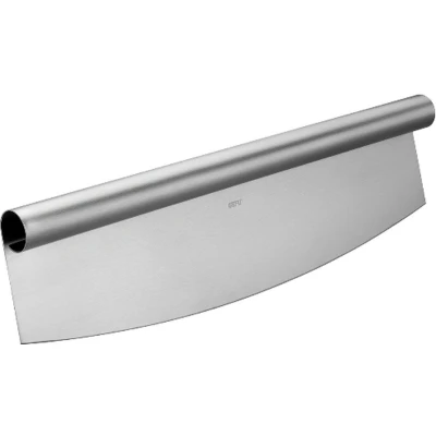 Afbeelding van GEFU Pizzames, Pizzasnijder, Wiegemes, Incl Beschermkap, RVS, 35 cm DARIOSO