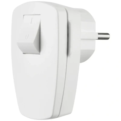 Afbeelding van REV 0512100777 Haakse stekker Met randaarde Kunststof schakelaar 250 V Wit IP20