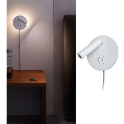 Afbeelding van Paulmann 78918 4000870789186 LED wandlamp 3.20 W Wit, Chroom
