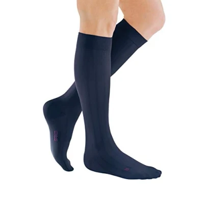 Afbeelding van medi mediven for men compressiekousen heren CCL2 marine Gr. II normaal