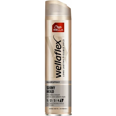 Afbeelding van Wella Flex Shine &amp; Hold Hairspray 250ML