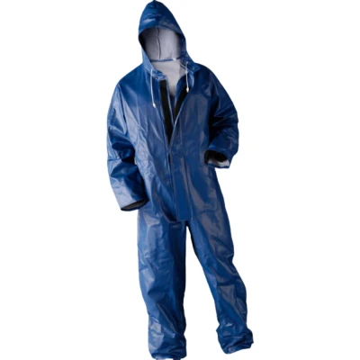 Afbeelding van Dolfing Overall Ugie PVC blauw, maat XL, Geschikt voor Veehouderij
