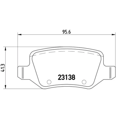 Afbeelding van Brembo Remblokset P 50 058