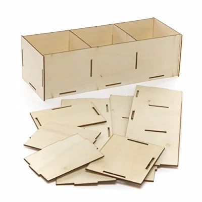 Afbeelding van Baker Ross AX728 Kruidenrek Van Hout Pak 2, Knutselspullen En Knutselsets Voor Kinderen Volwassenen