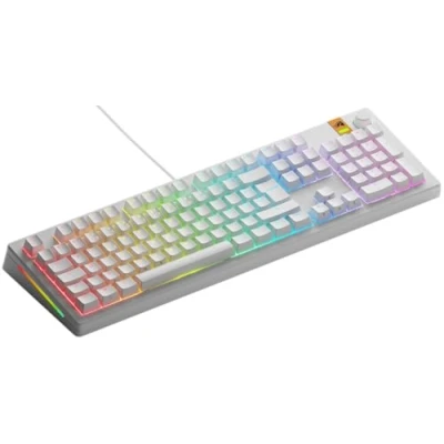 Afbeelding van GMMK 3 HE 100% Prebuilt Wired White FR