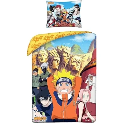 Afbeelding van Dekbedovertrek Hokage Eenpersoons 140 x 200 cm Katoen