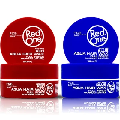 Afbeelding van RED One &amp; BLUE Full Force haarwax 150 ml, 2 stuks