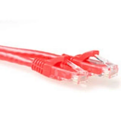 Afbeelding van ACT IS8501 U/UTP CAT6 Patchkabel Snagless Rood 1 meter