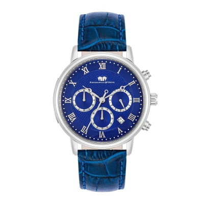 Afbeelding van Rhodenwald &amp; Söhne Sohne UHR Chronograaf, Heren, Maat: One Size, Blau