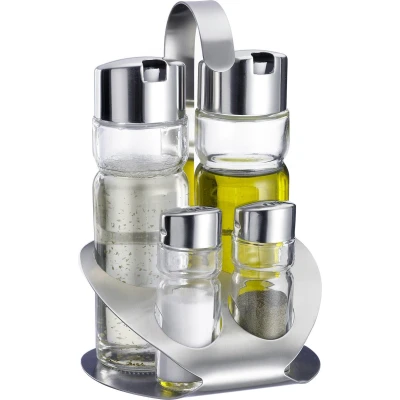 Afbeelding van Westmark Wien Kruiden oliestel 4 cl 16 RVS Glas